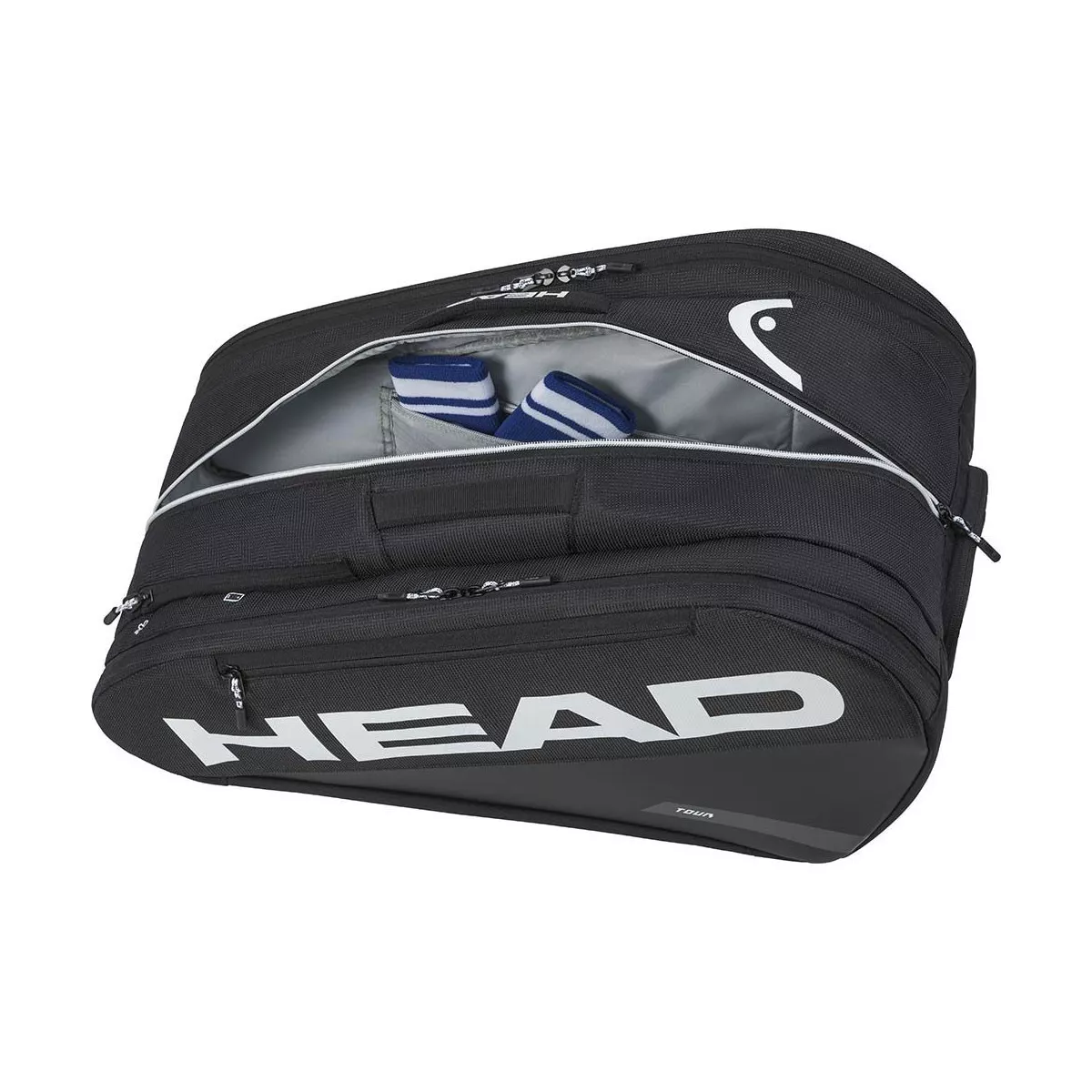 Head Tour Padel L Padeltasche Schwarz