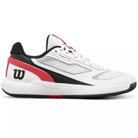Wilson Rush Pro 5 Junior Tennisschuhe Wei&szlig; / Schwarz / Rot