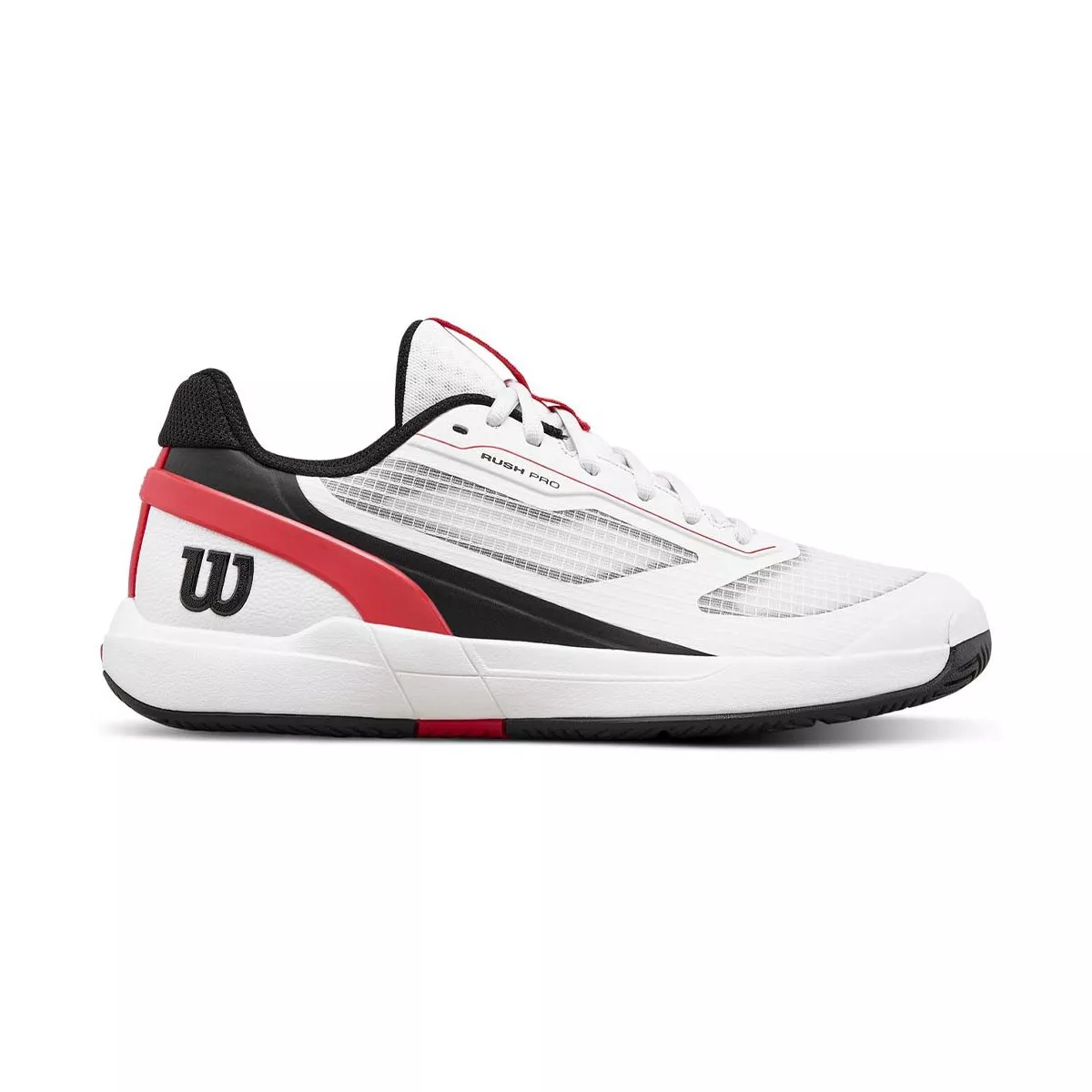 Wilson Rush Pro 5 Junior Tennisschuhe Wei&szlig; / Schwarz / Rot