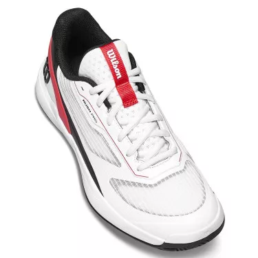 Wilson Rush Pro 5 Junior Tennisschuhe Wei&szlig; / Schwarz / Rot
