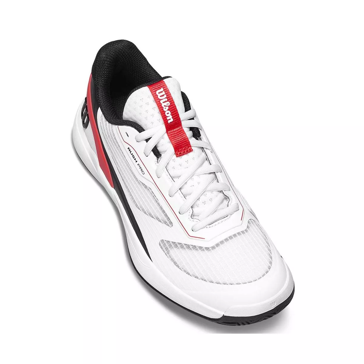 Wilson Rush Pro 5 Junior Tennisschuhe Wei&szlig; / Schwarz / Rot