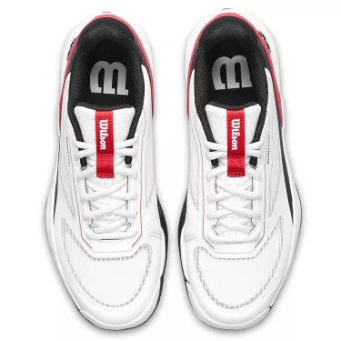 Wilson Rush Pro 5 Junior Tennisschuhe Wei&szlig; / Schwarz / Rot