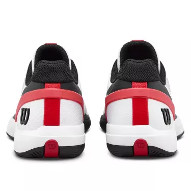 Wilson Rush Pro 5 Junior Tennisschuhe Wei&szlig; / Schwarz / Rot