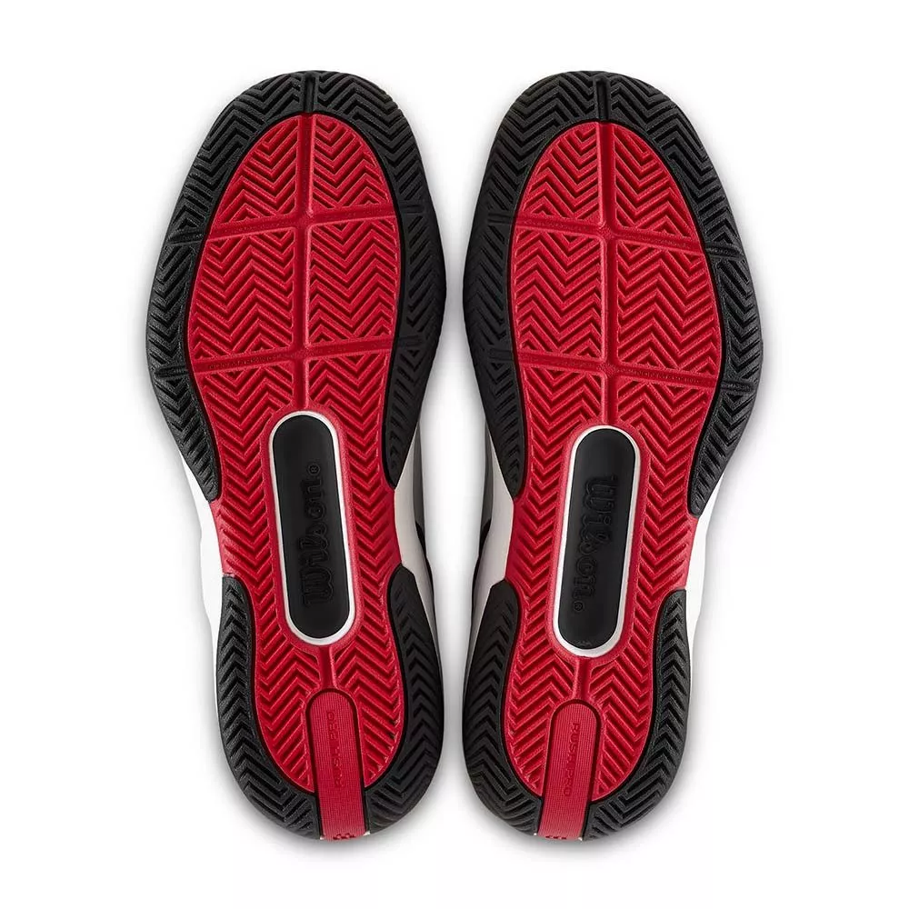 Wilson Rush Pro 5 Junior Tennisschuhe Wei&szlig; / Schwarz / Rot
