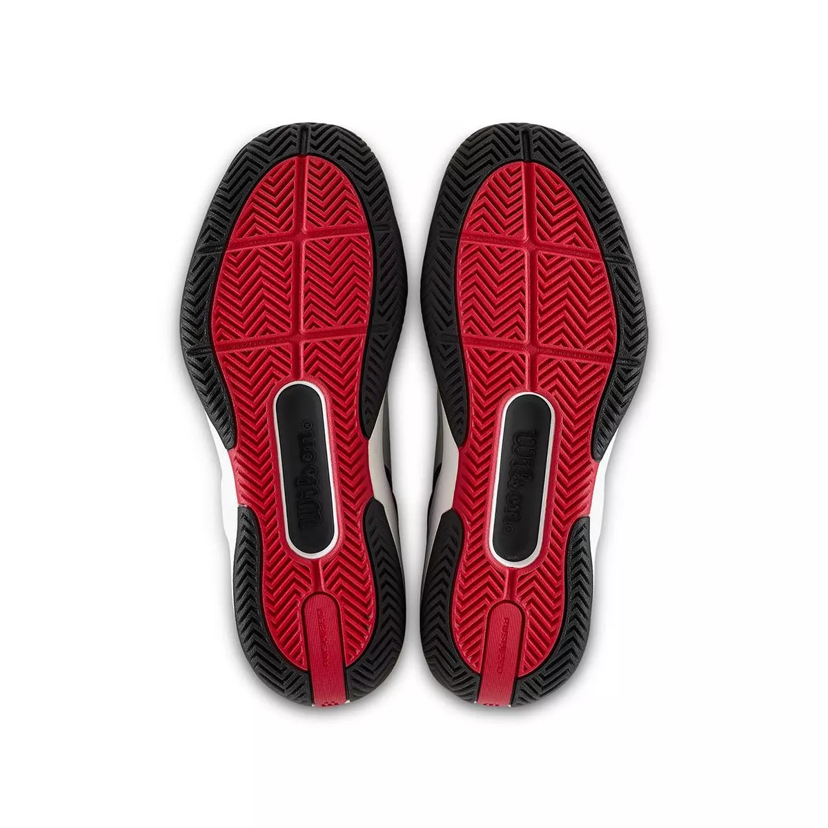 Wilson Rush Pro 5 Junior Tennisschuhe Wei&szlig; / Schwarz / Rot