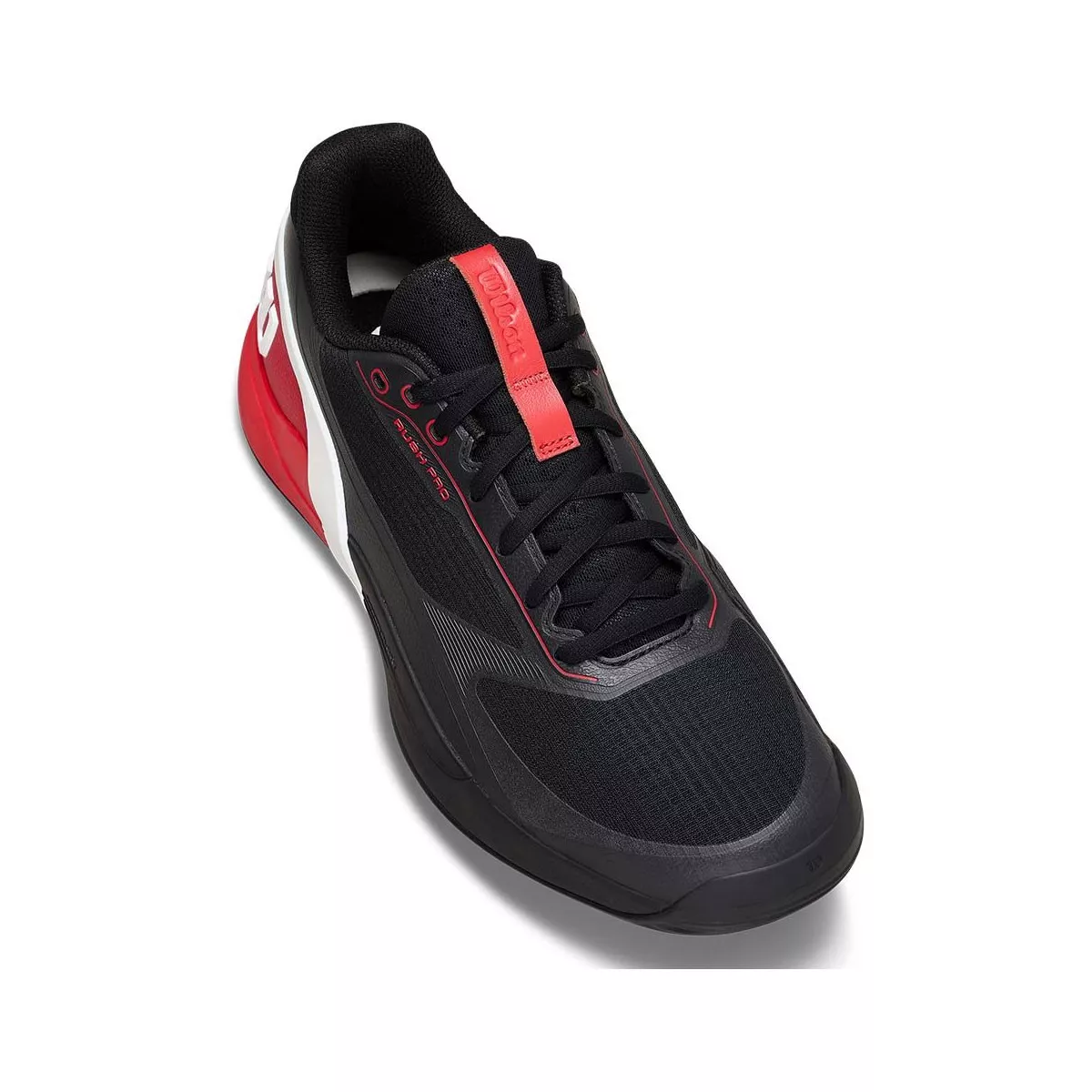 Wilson Rush Pro 5 Padelschuhe Schwarz / Rot