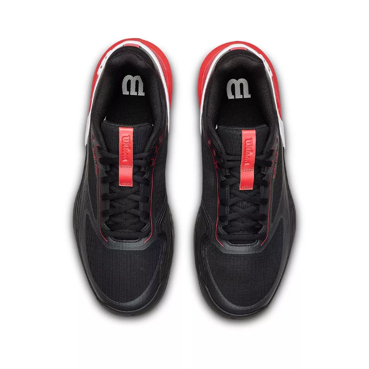 Wilson Rush Pro 5 Padelschuhe Schwarz / Rot