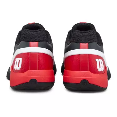 Wilson Rush Pro 5 Padelschuhe Schwarz / Rot