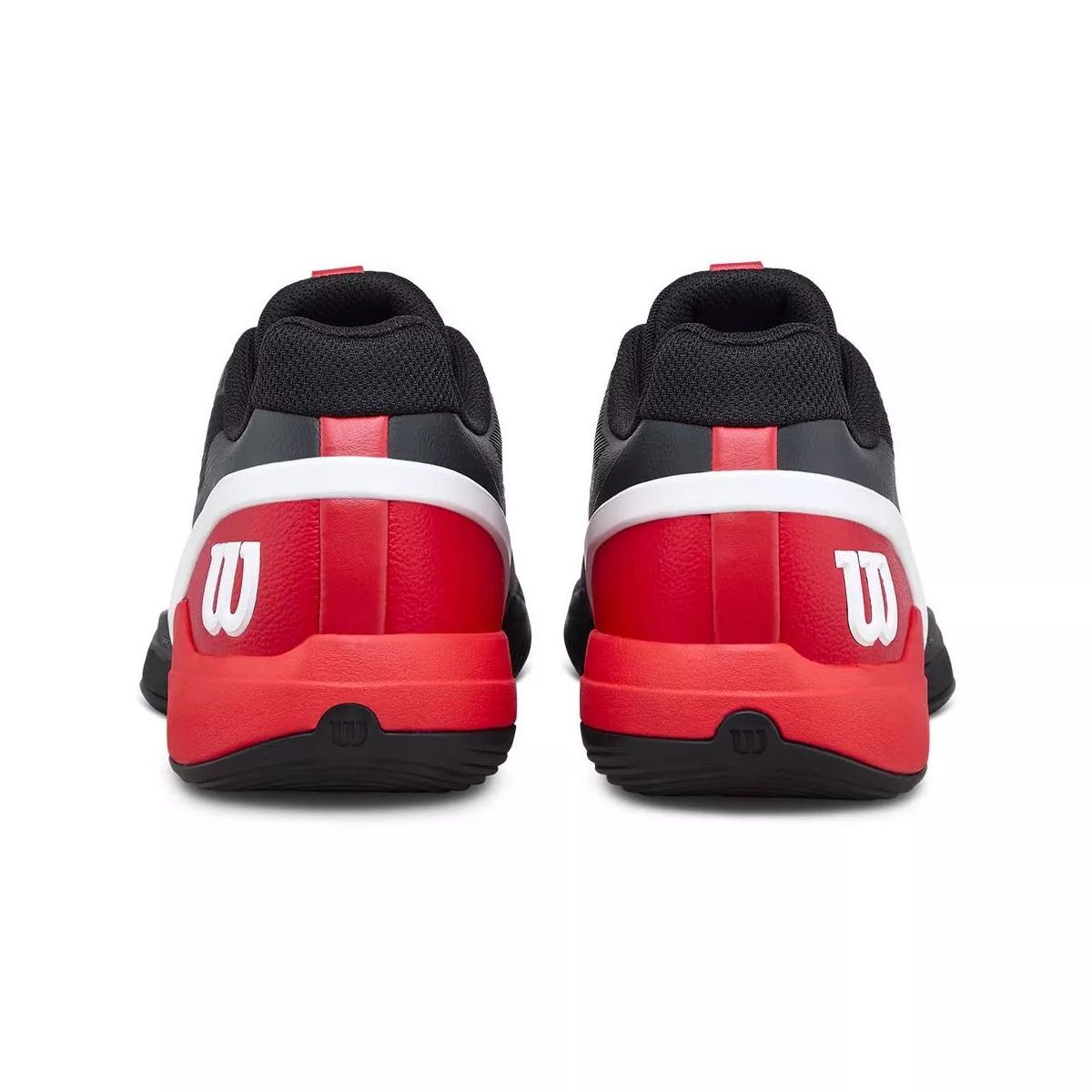 Wilson Rush Pro 5 Padelschuhe Schwarz / Rot