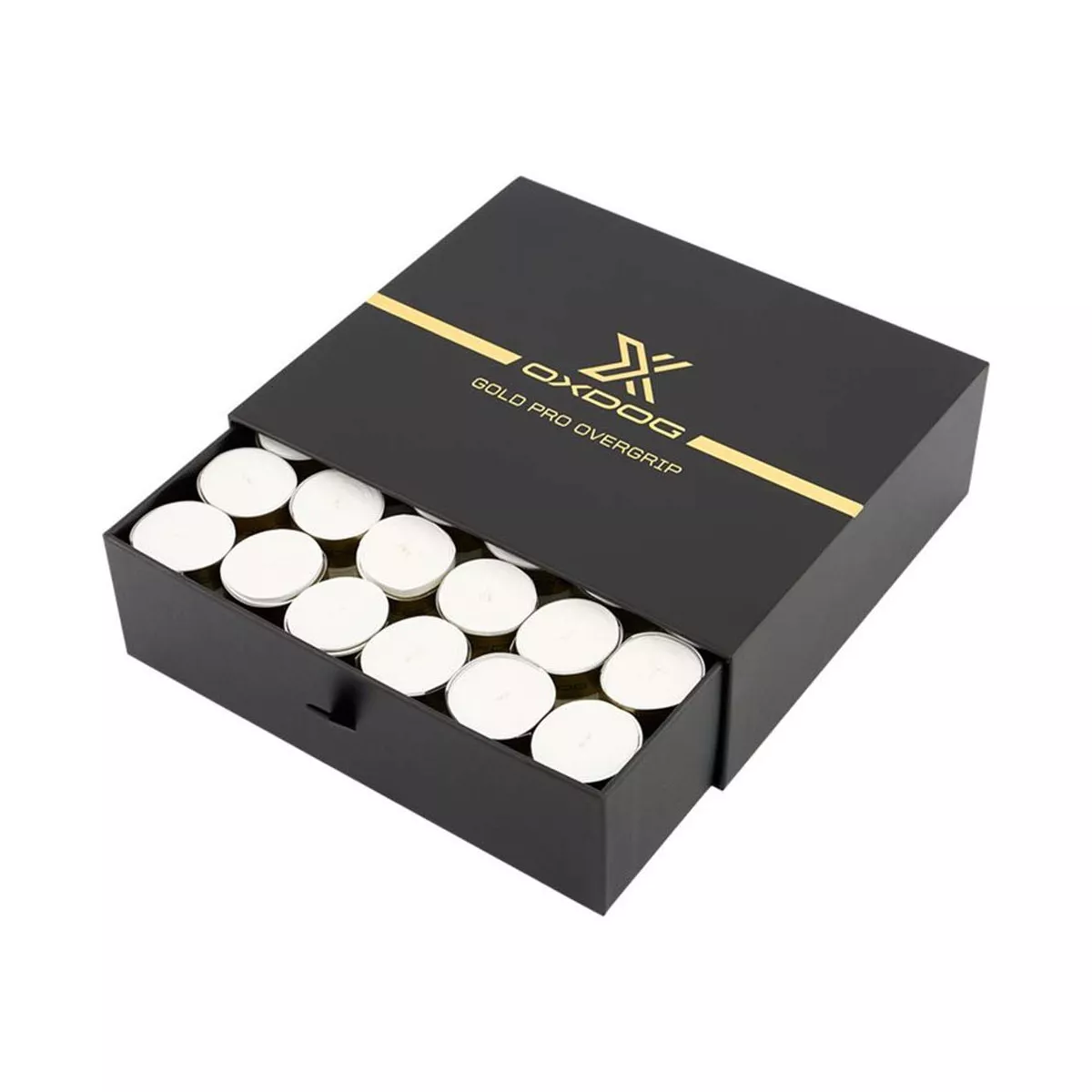 Oxdog Gold Pro Overgrip Wei&szlig; 60er-Pack