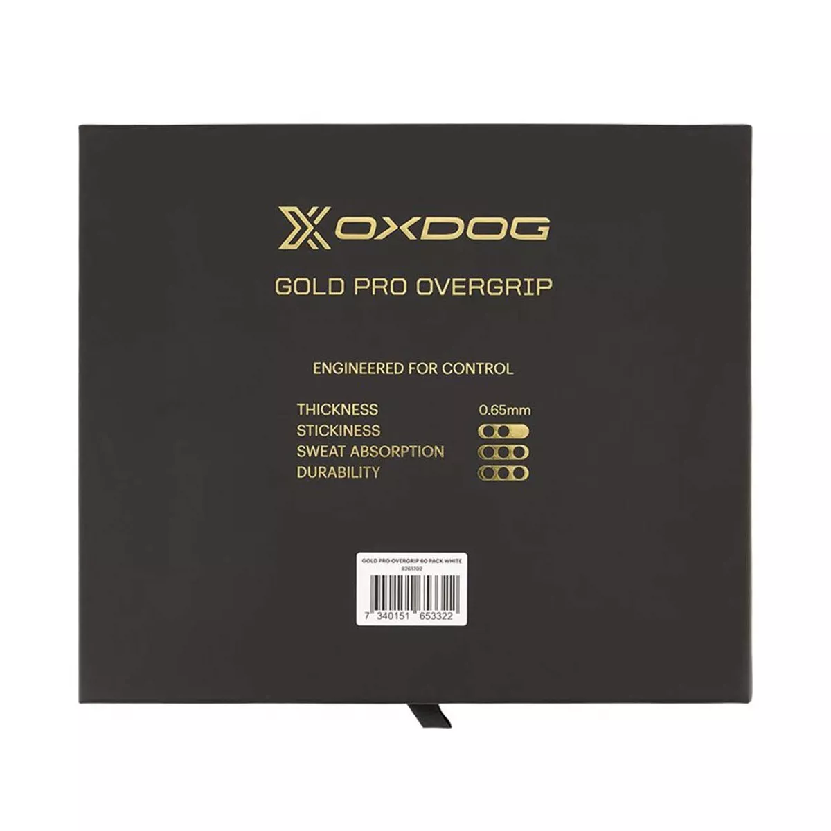 Oxdog Gold Pro Overgrip Wei&szlig; 60er-Pack