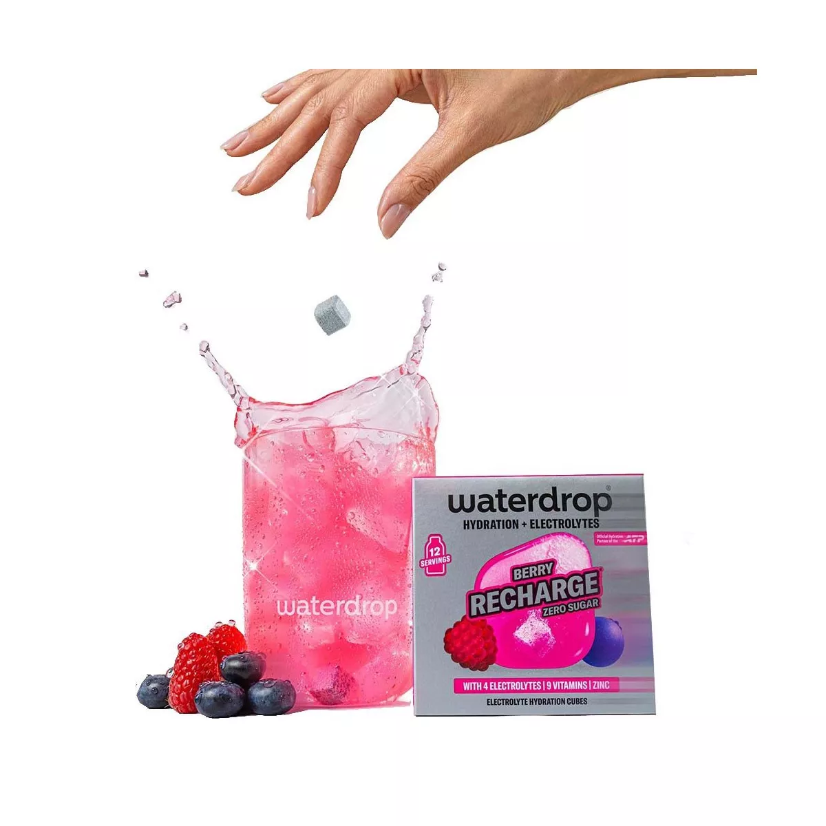 Waterdrop Recharge Beeren 12er-Pack