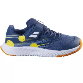 Babolat Pulsion Kid All Court Tennisschuhe Junior Blau / Orange