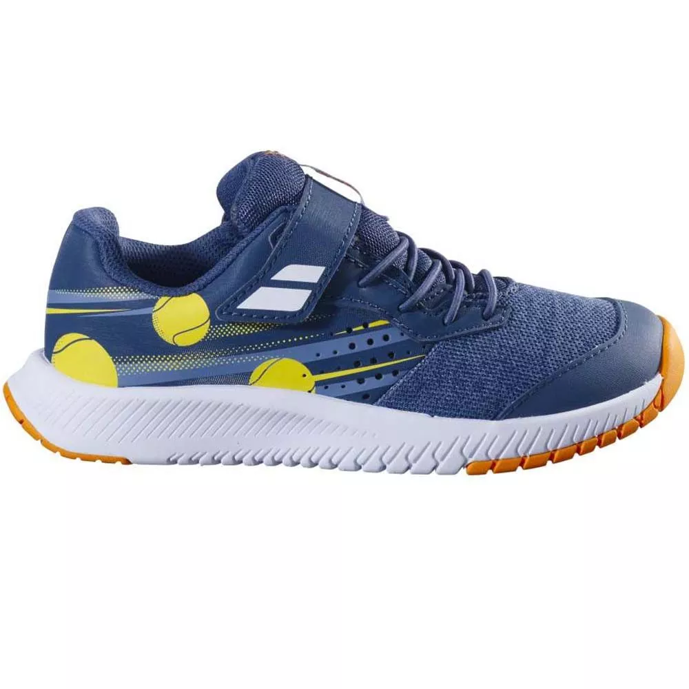 Babolat Pulsion Kid All Court Tennisschuhe Junior Blau / Orange