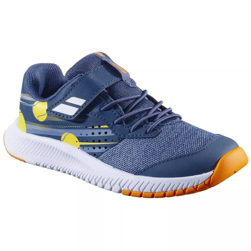 Babolat Pulsion Kid All Court Tennisschuhe Junior Blau / Orange