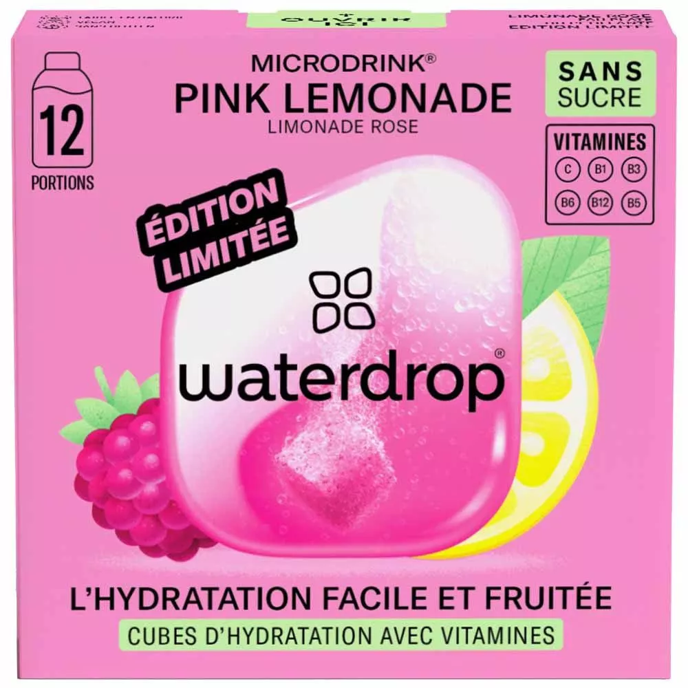 Waterdrop Microdrink Pink Lemonade 12er-Pack