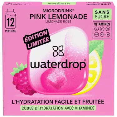 Waterdrop Microdrink Pink Lemonade 12er-Pack