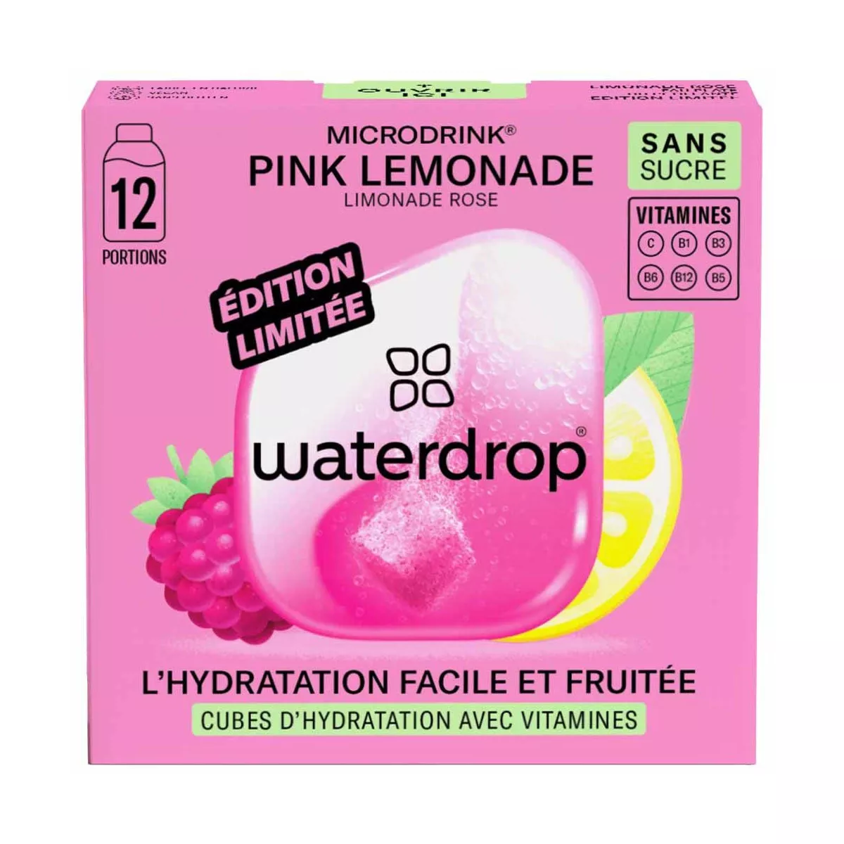 Waterdrop Microdrink Pink Lemonade 12er-Pack