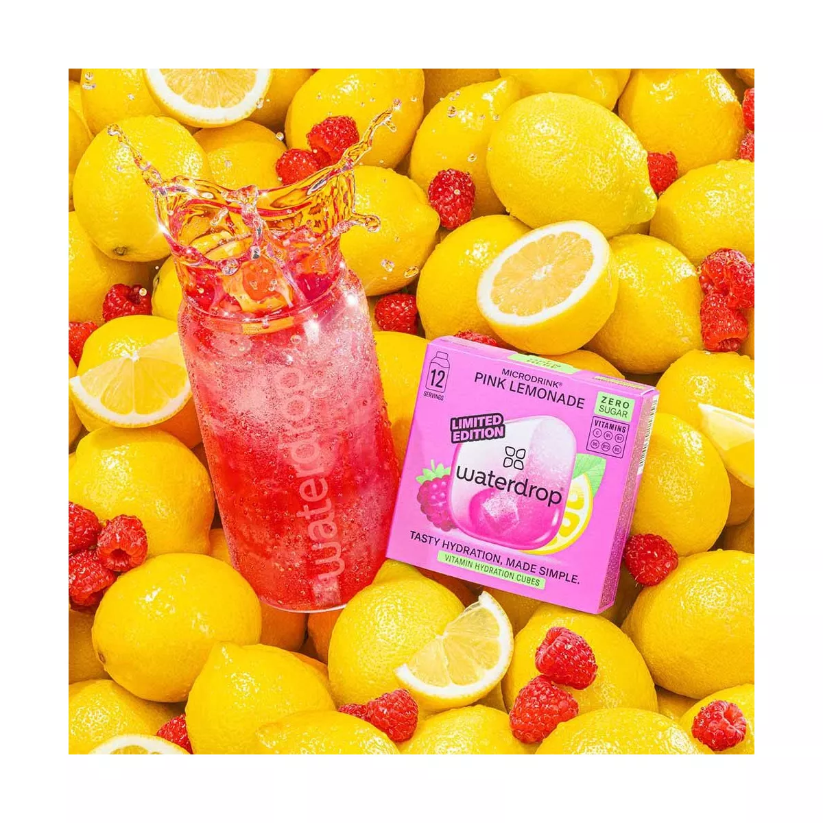 Waterdrop Microdrink Pink Lemonade 12er-Pack