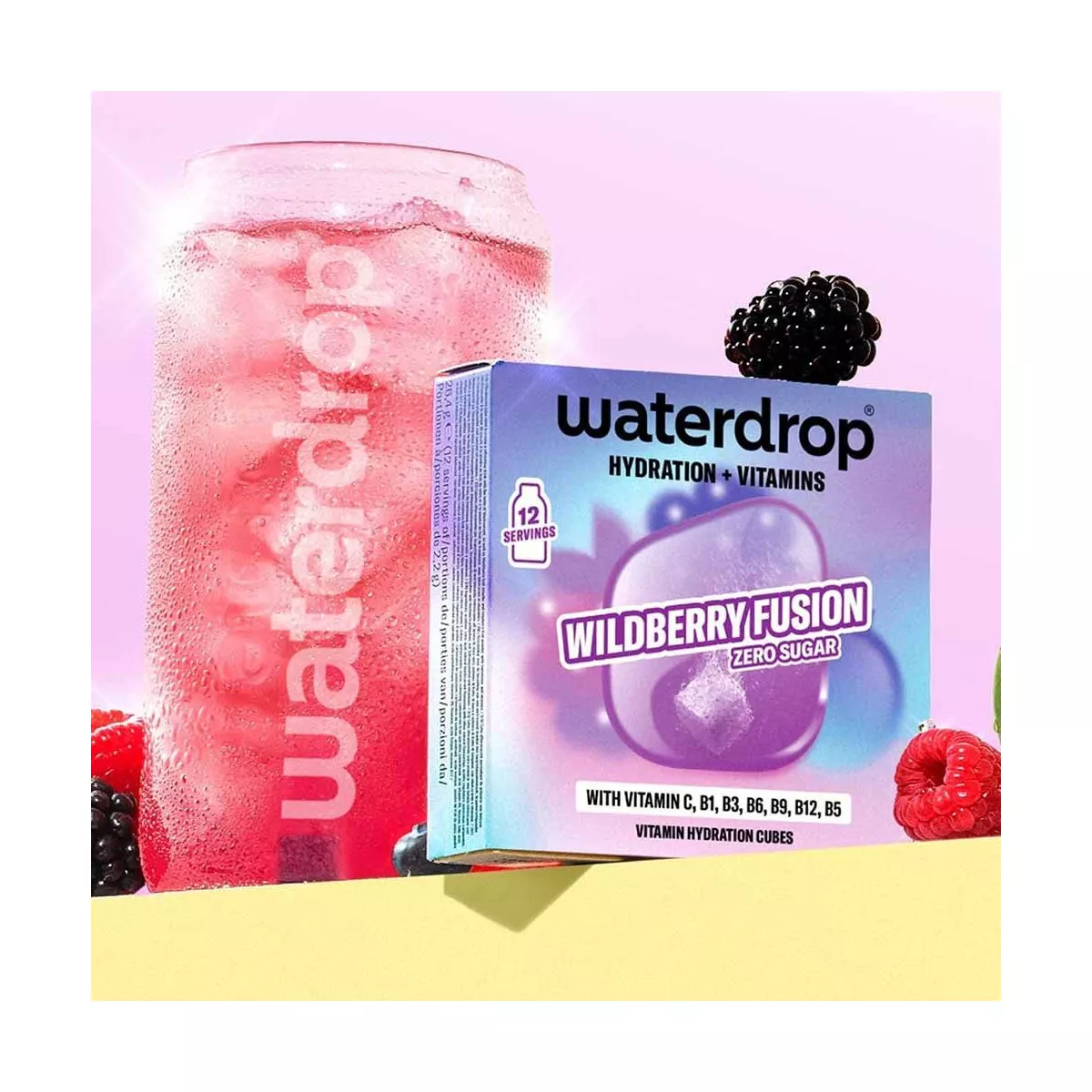 Waterdrop Microdrink Fusion Beeren 12er-Pack