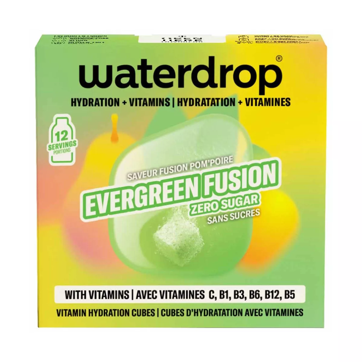 Waterdrop Microdrink Fusion Apfel-Birne 12er-Pack