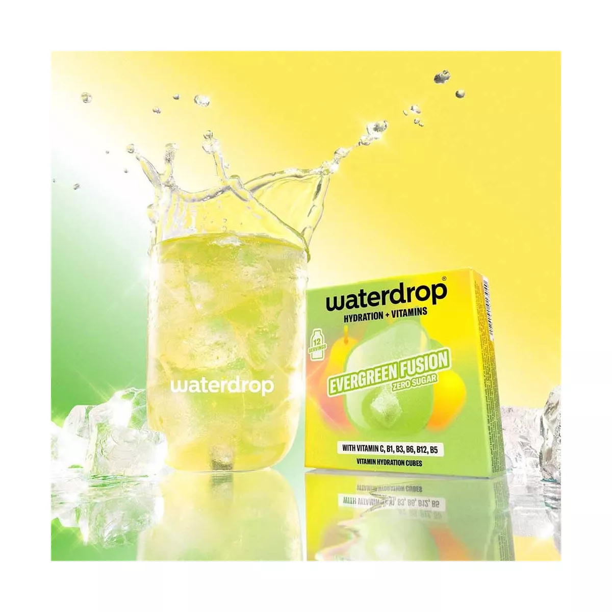 Waterdrop Microdrink Fusion Apfel-Birne 12er-Pack