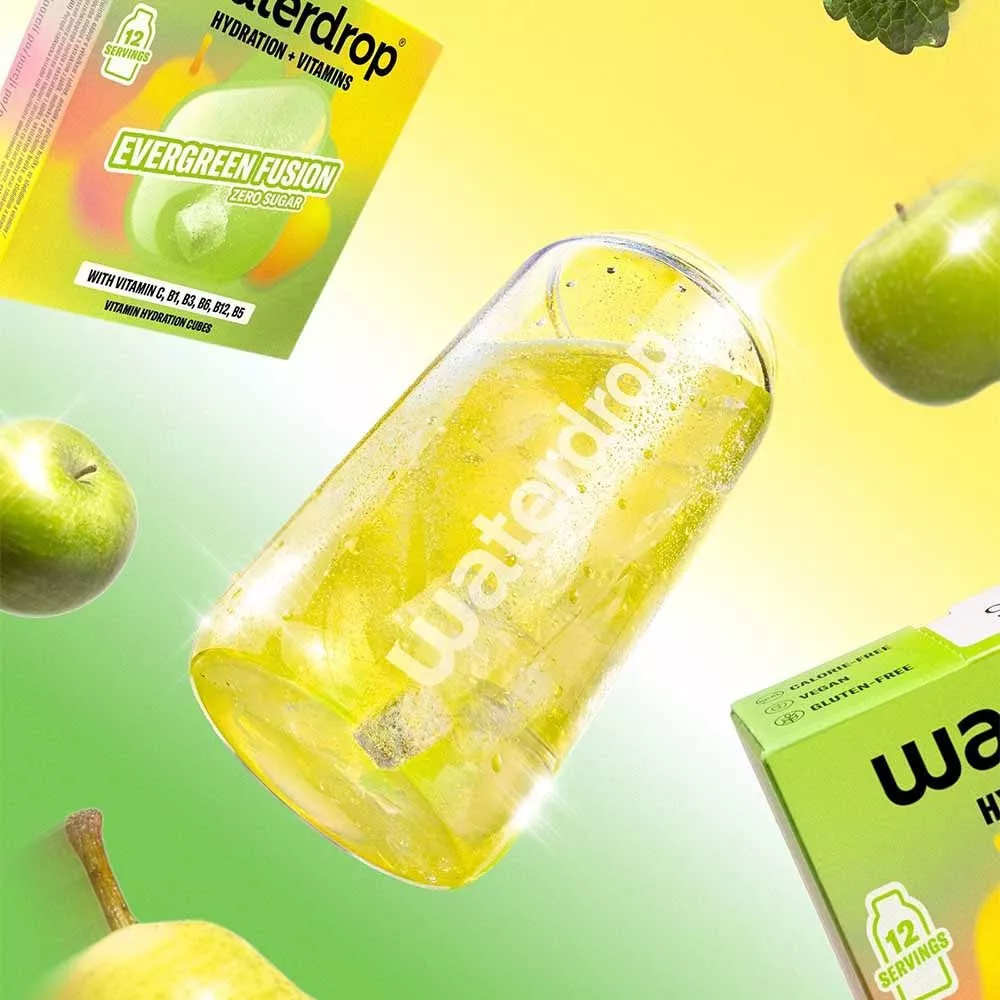 Waterdrop Microdrink Fusion Apfel-Birne 12er-Pack