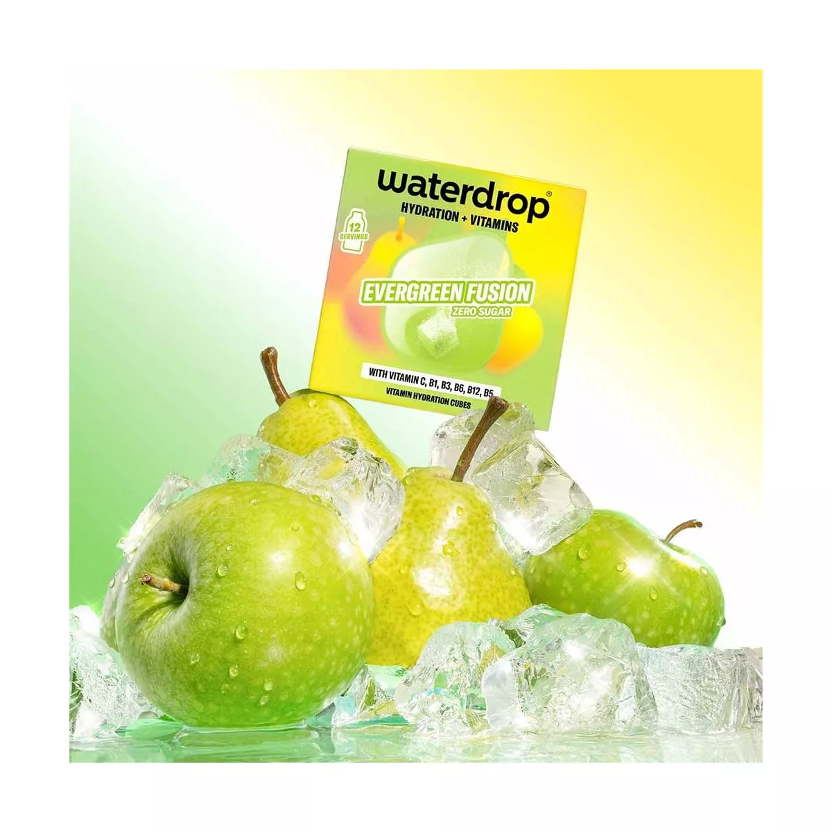 Waterdrop Microdrink Fusion Apfel-Birne 12er-Pack