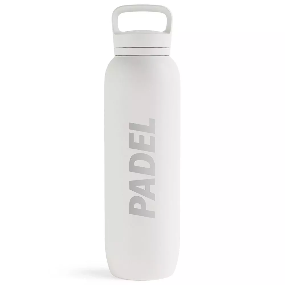 Waterdrop Padel Thermo-Trinkflasche Wei&szlig;
