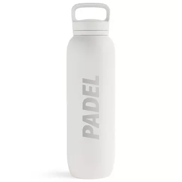 Waterdrop Padel Thermo-Trinkflasche Wei&szlig;