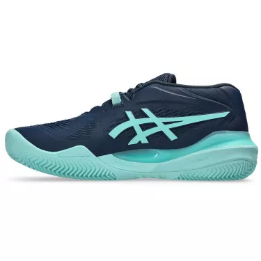 Asics Gel Resolution X Tennisschuhe Sandplatz Marineblau / T&uuml;rkis