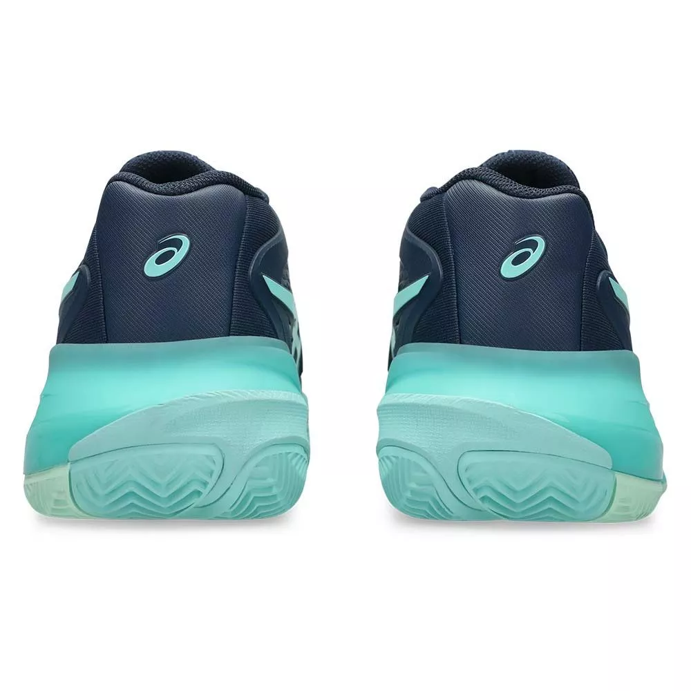 Asics Gel Resolution X Tennisschuhe Sandplatz Marineblau / T&uuml;rkis