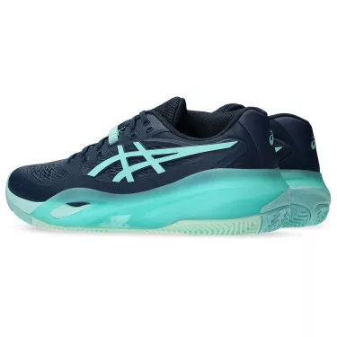 Asics Gel Resolution X Tennisschuhe Sandplatz Marineblau / T&uuml;rkis