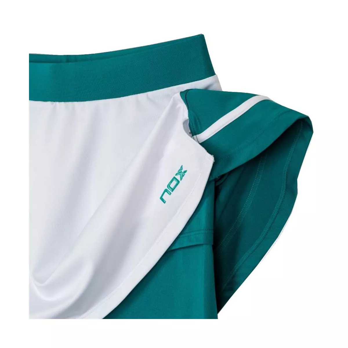Nox Pro Padelrock Damen Wei&szlig; / Gr&uuml;n