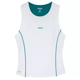 Nox Pro Padel Tanktop Damen Wei&szlig; / Gr&uuml;n