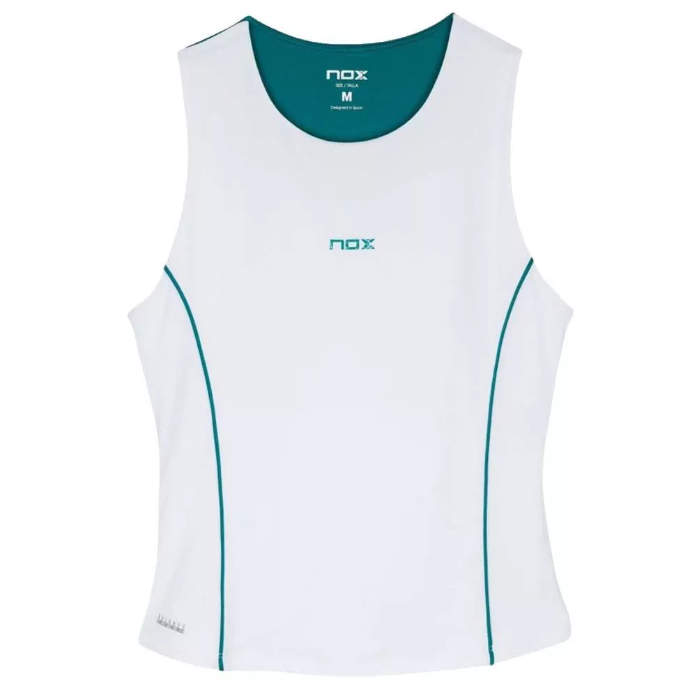 Nox Pro Padel Tanktop Damen Wei&szlig; / Gr&uuml;n