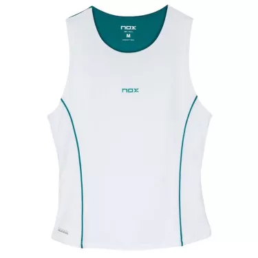 Nox Pro Padel Tanktop Damen Wei&szlig; / Gr&uuml;n