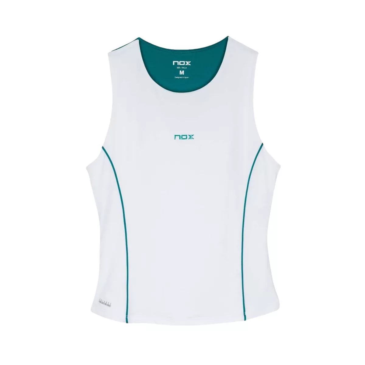 Nox Pro Padel Tanktop Damen Wei&szlig; / Gr&uuml;n