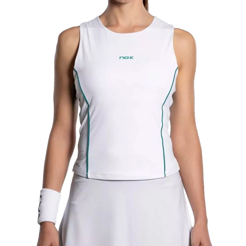 Nox Pro Padel Tanktop Damen Wei&szlig; / Gr&uuml;n