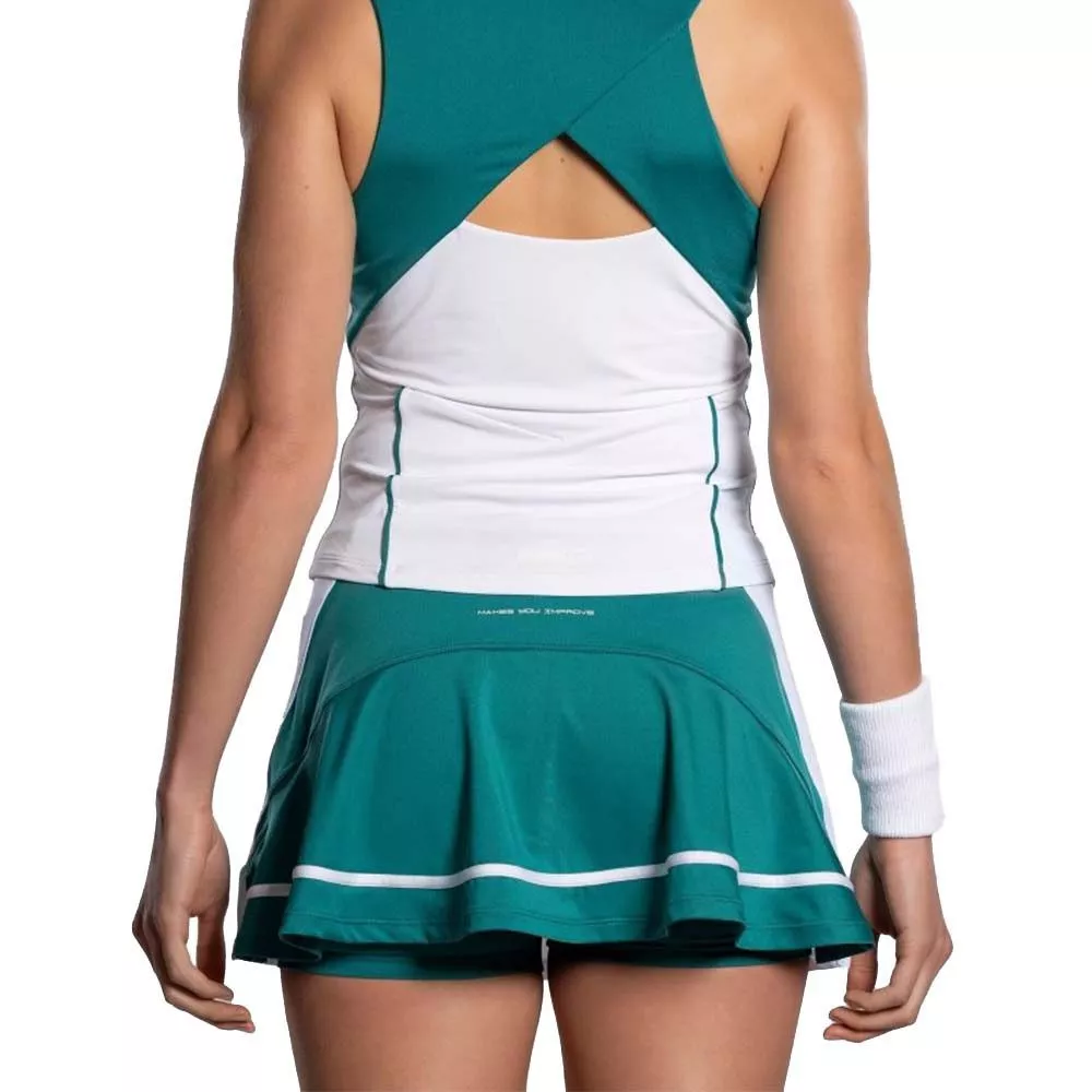 Nox Pro Padel Tanktop Damen Wei&szlig; / Gr&uuml;n