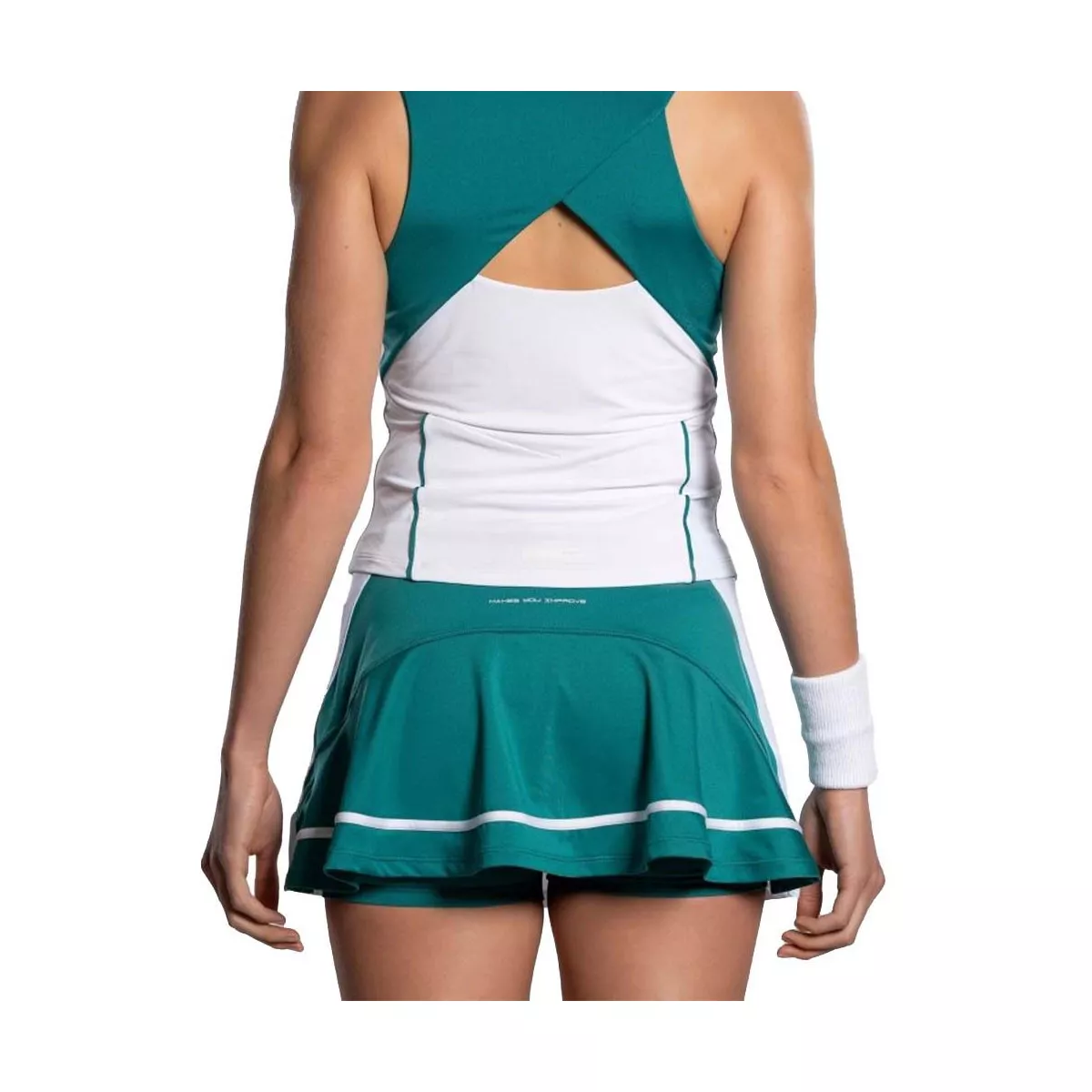 Nox Pro Padel Tanktop Damen Wei&szlig; / Gr&uuml;n