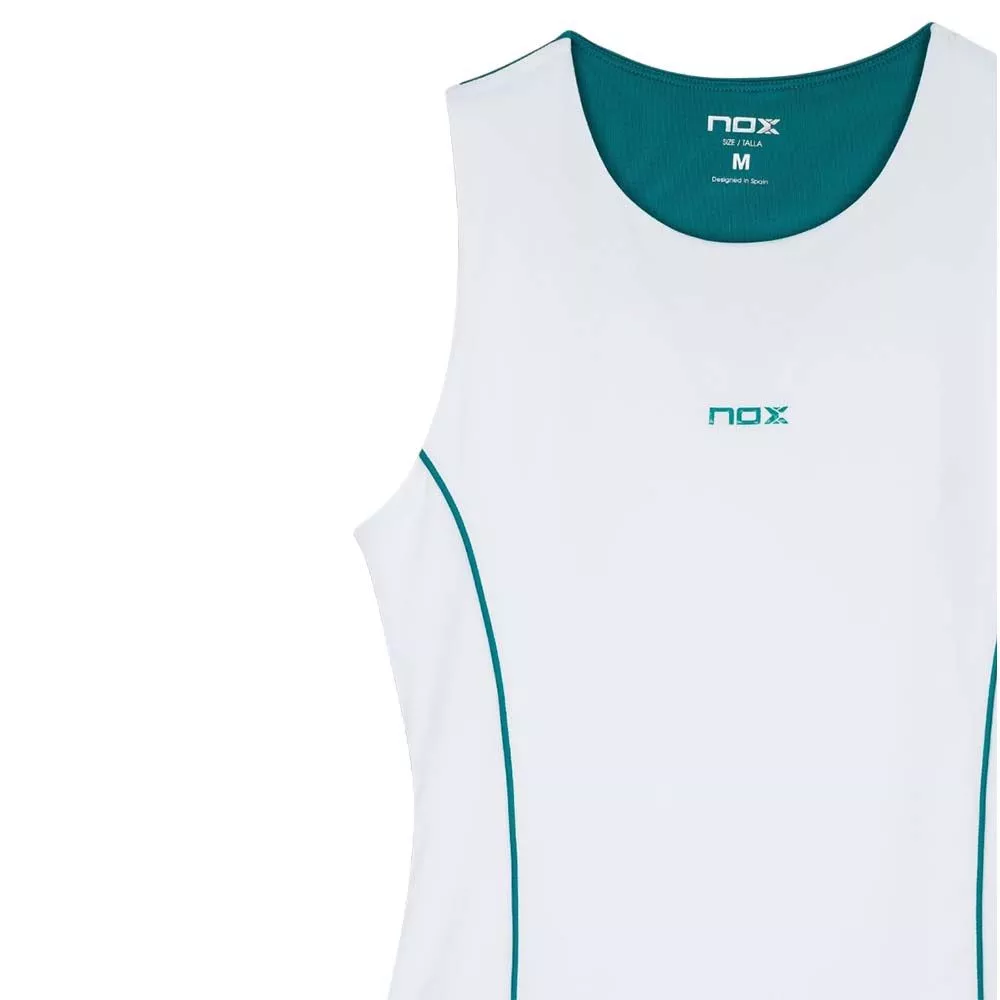 Nox Pro Padel Tanktop Damen Wei&szlig; / Gr&uuml;n