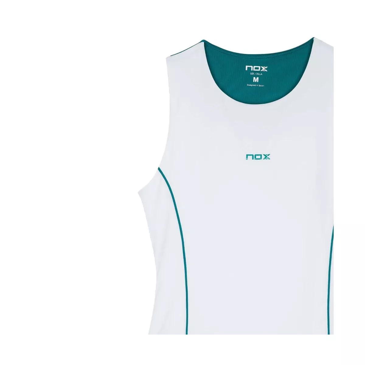 Nox Pro Padel Tanktop Damen Wei&szlig; / Gr&uuml;n