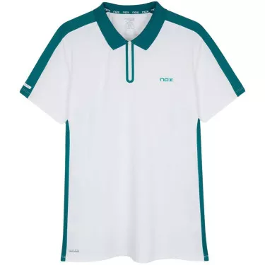 Nox Pro Poloshirt Wei&szlig; / Gr&uuml;n