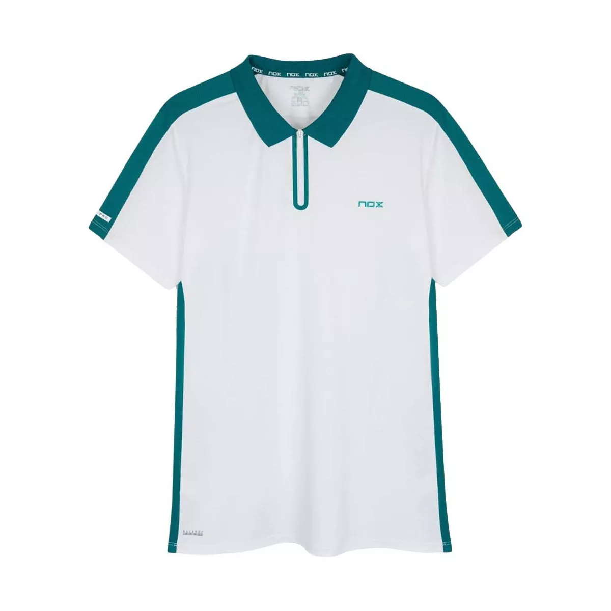 Nox Pro Poloshirt Wei&szlig; / Gr&uuml;n