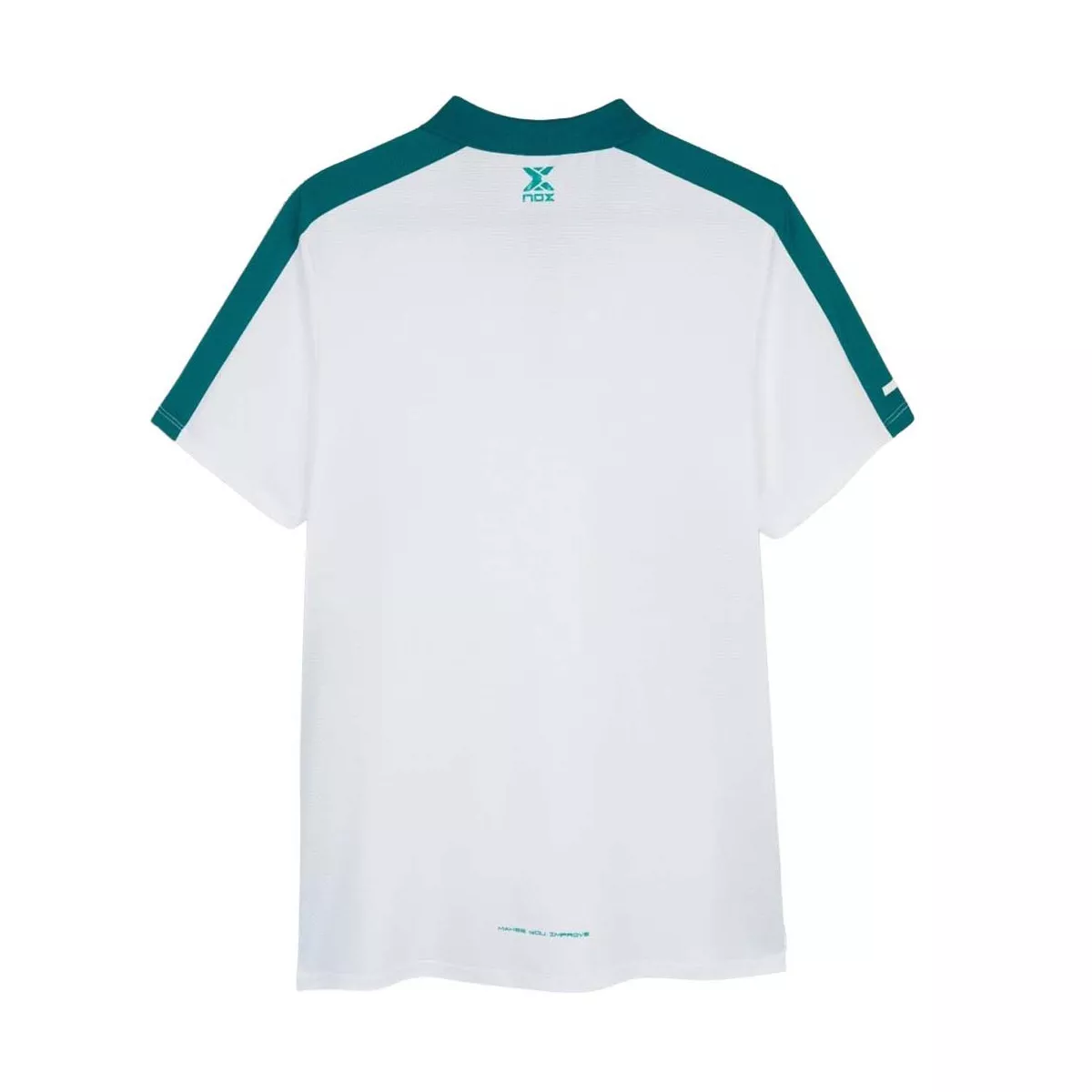 Nox Pro Poloshirt Wei&szlig; / Gr&uuml;n