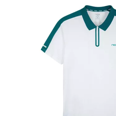 Nox Pro Poloshirt Wei&szlig; / Gr&uuml;n