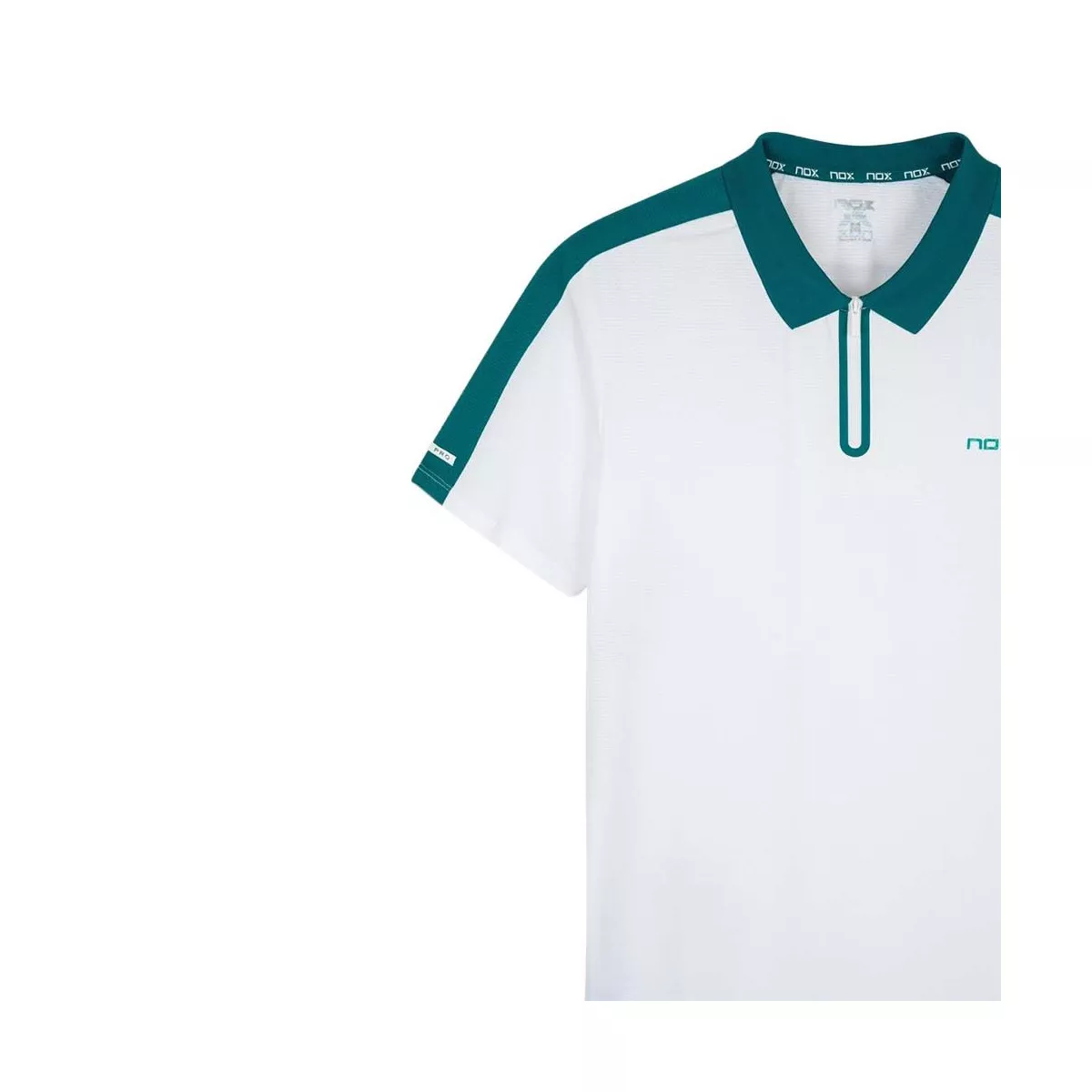 Nox Pro Poloshirt Wei&szlig; / Gr&uuml;n