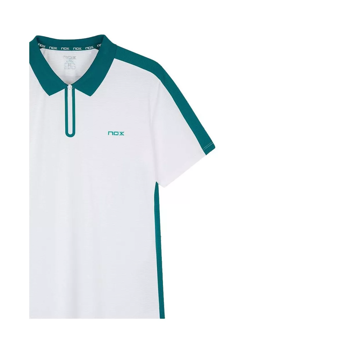 Nox Pro Poloshirt Wei&szlig; / Gr&uuml;n
