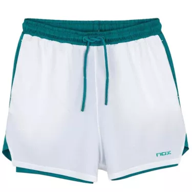 Nox Pro Padel Shorts Wei&szlig; / Gr&uuml;n